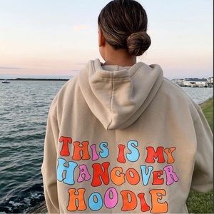 HANGOVER HOODIE size small in perfect condition